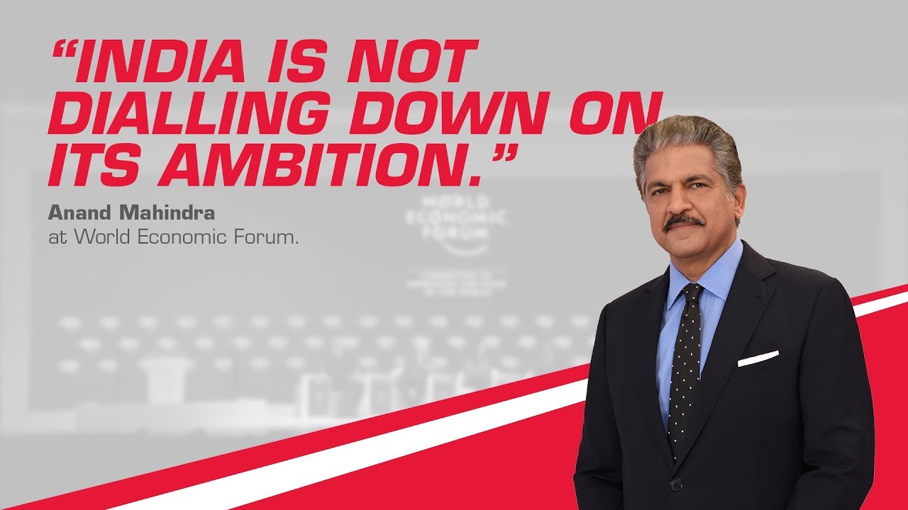 India Is On Track to Meet Paris Agreement Commitment: Anand Mahindra at WEF | Mahindra Rise