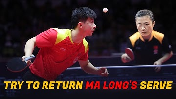 Ding Ning try to return Ma Long