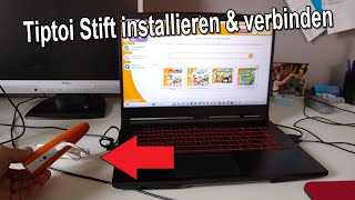 Tiptoi Stift installieren & verbinden - Tiptoi Buch / Audiodatei herunterladen & aktivieren