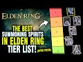 Elden Ring - The Best Spirit Summons In the Game Tier List (You NEED These Spirits)