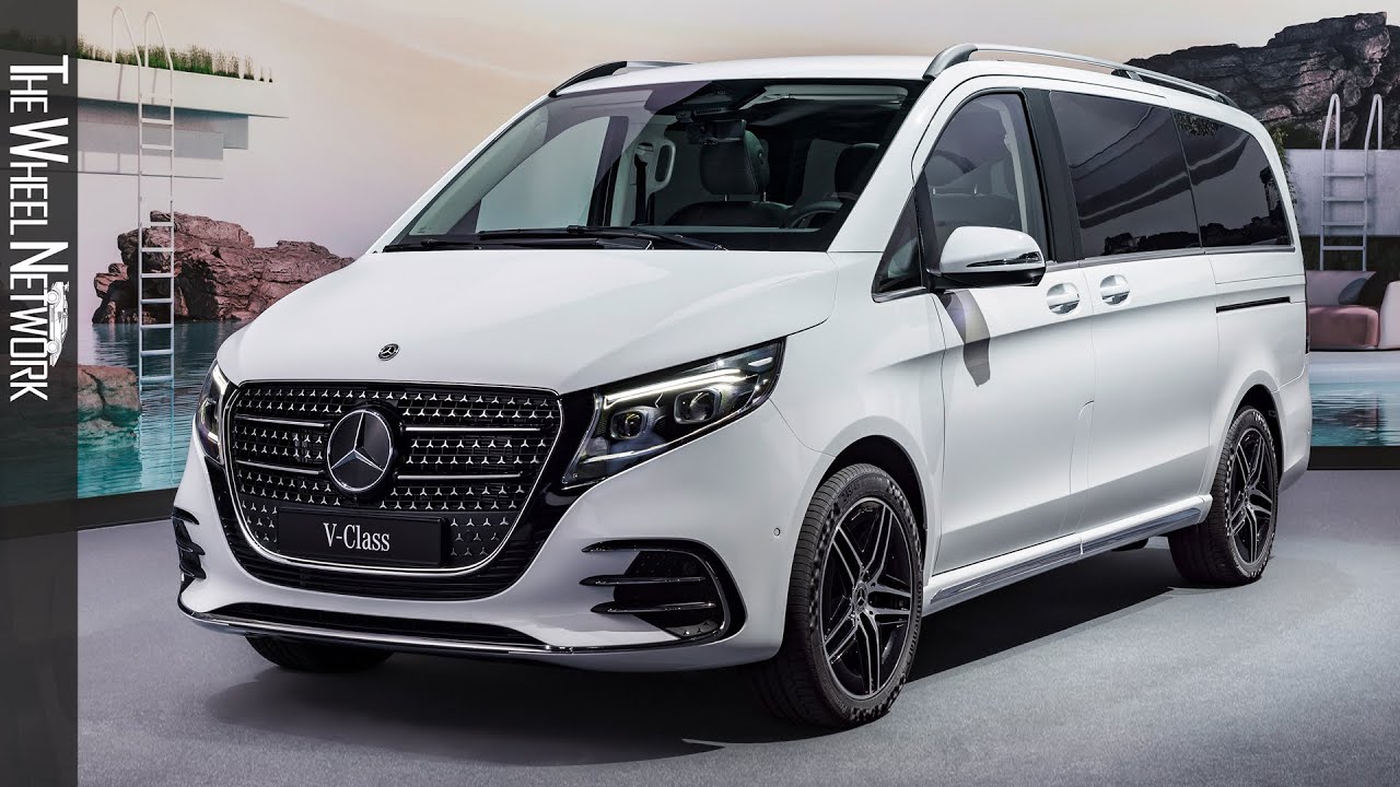 2024 Mercedes-Benz V-Class Reveal – Facelifted V-Class, EQV, V-Class Marco  Polo, Vito and e-Vito 