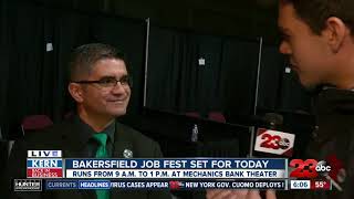 Hundreds of jobs available today at Bakersfield Job Fest