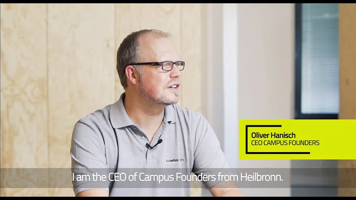 About Campus Founders - Oliver Hanisch CEO of Camp...