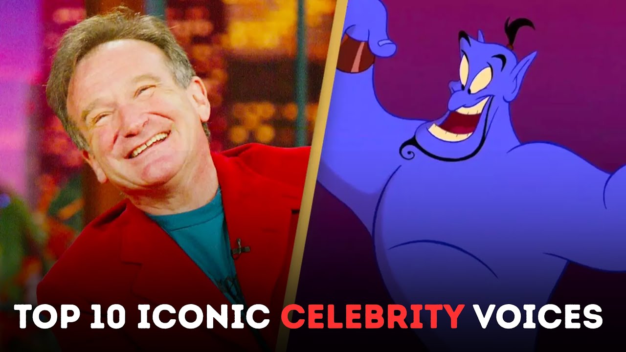 Top 10 Most Iconic Celebrity Voice Roles in Cartoons - YouTube