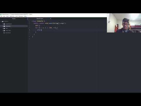 Writing For Loops in Java IDE Atom