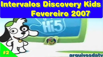 1 2 Intervalos Discovery Kids Fevereiro 2007 Durante Harry E O Balde De  Dinossauros 