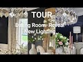 Dining room reveal   new lighting    decorating tips  ideas