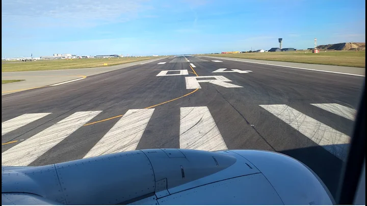 Takeoff Copenhagen Airport, Ryanair Copenhagen-Gdansk, Seat 16A