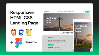 Ziad Electro HTML CSS JS landing Page - Full Tutorials screenshot 2