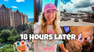 Flying Home from Hawaii with a Kid ✈️ Leaving Disney's Aulani & Surviving Jet Lag!