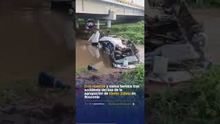 Dos muertos y varios heridos en accidente de la agrupación Kbeto Zuleta | Oro Noticias