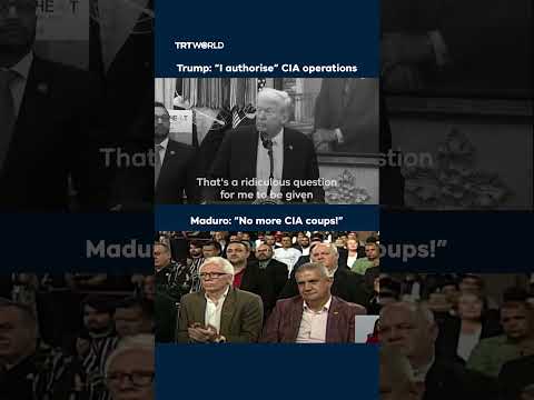 مادورو يدين الانقلابات التي نظمتها وكالة المخابرات المركزية بعد أن أذن ترامب بعمليات في فنزويلا