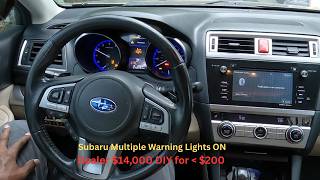 Subaru Multiple Warning Lights ON — Dealer Wanted $14,000 | Fixed DIY for Under $200