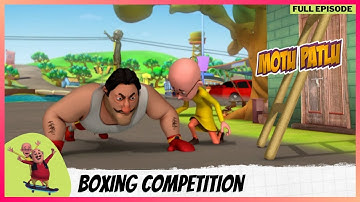 Motu Patlu | मोटू पतलू | Full Episode | Boxing Competition