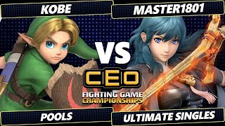 CEO 2024 - Kobe (Young Link) Vs. MASTER1801 (Byleth) Smash Ultimate - SSBU