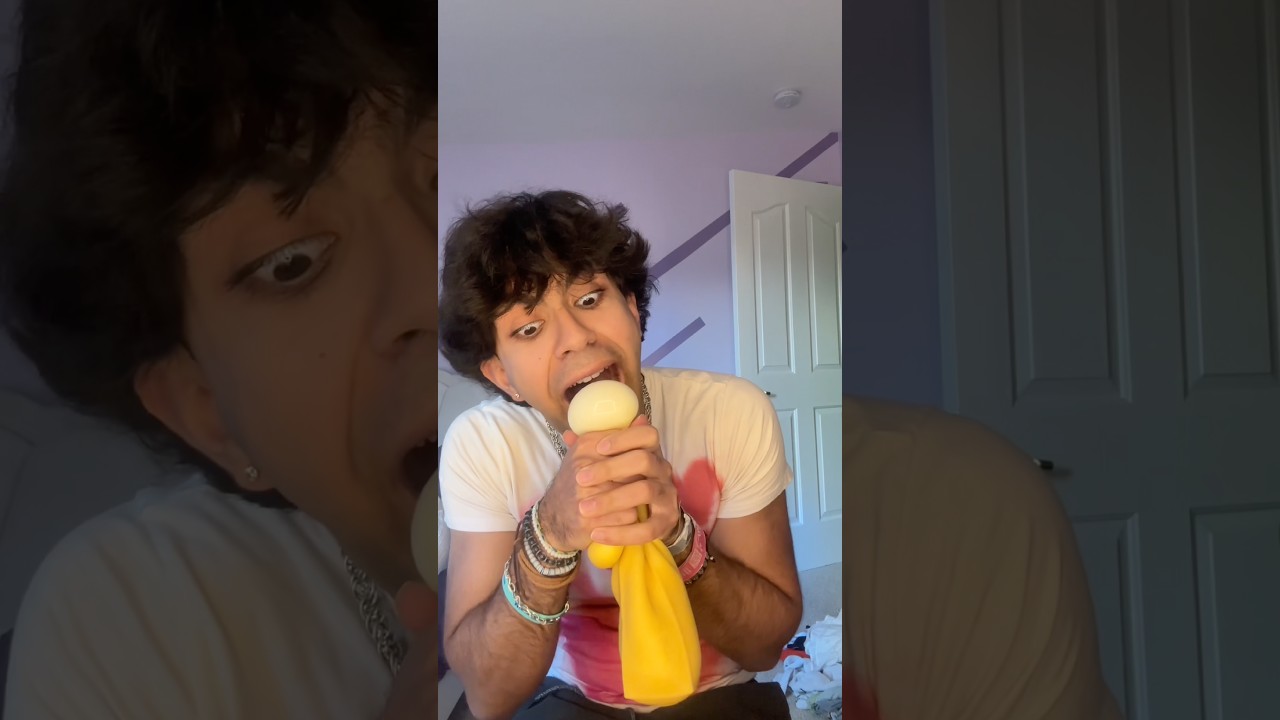 I almost popped it