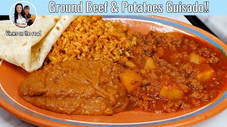 The BEST Picadillo Chile Colorado Recipe, GROUND BEEF & Potato Mexican dinner recipe