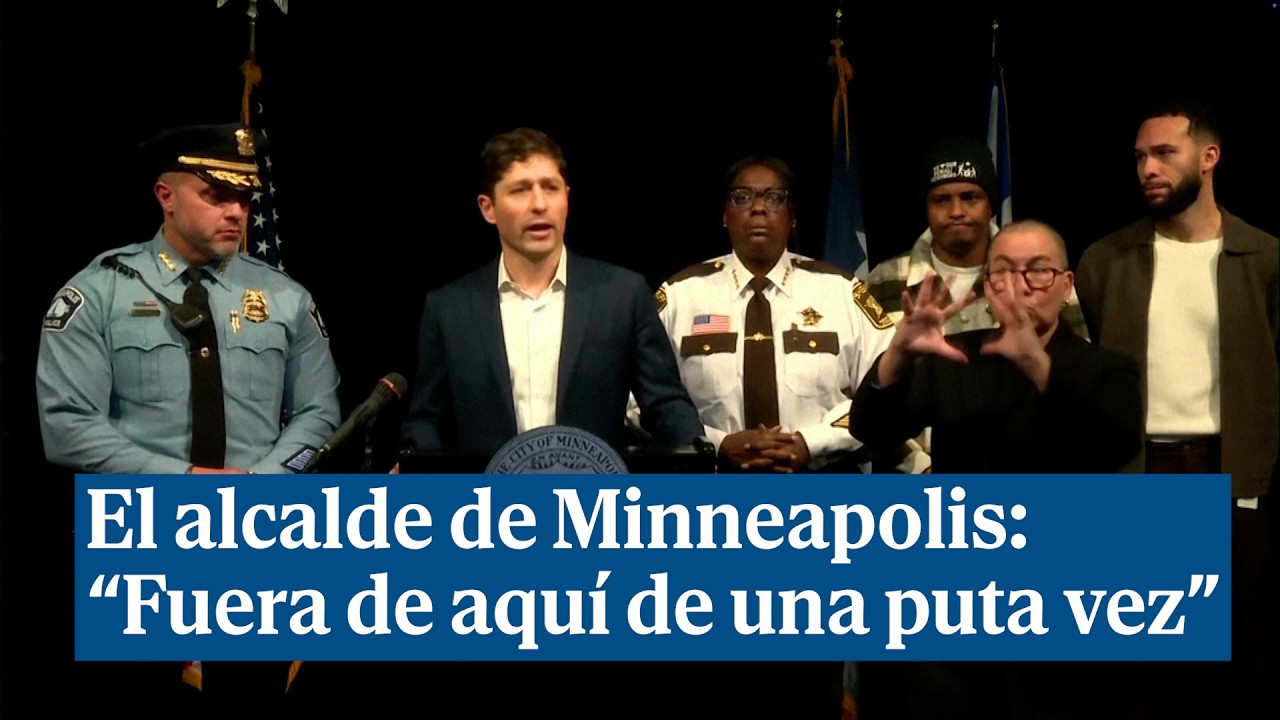 La rabia del alcalde de Minneapolis tras el asesinato de una mujer por agentes antiinmigración