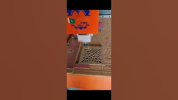 mdf jali design in 3ds max on cnc router # Wood Works #pakistan# CNC Machine #woodfurnituredesig