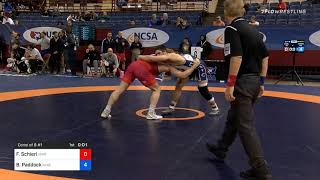 77 Kg Consolation Fritz Schierl Unattached Vs Burke Paddock New York Athletic Club