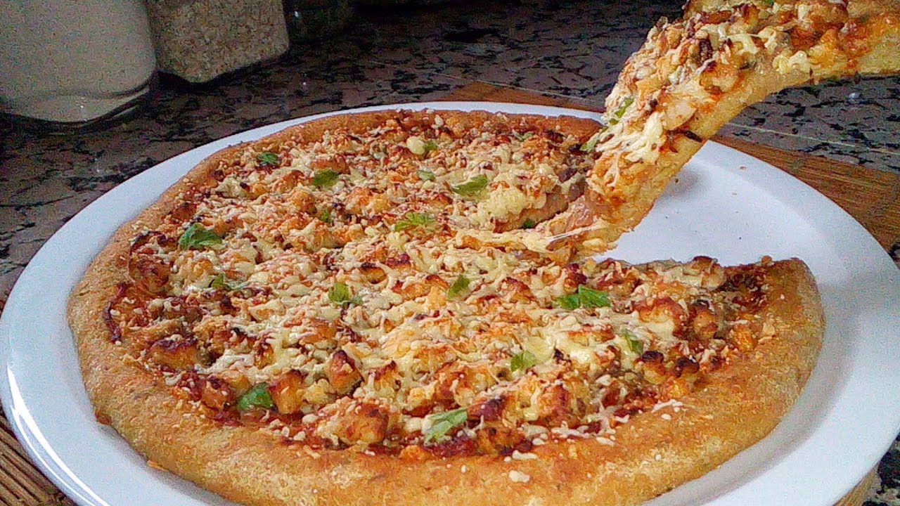 Всего два ингредиента! Лёгкая пицца без масла — экономичная и полезная — приготовленная из ячменн...