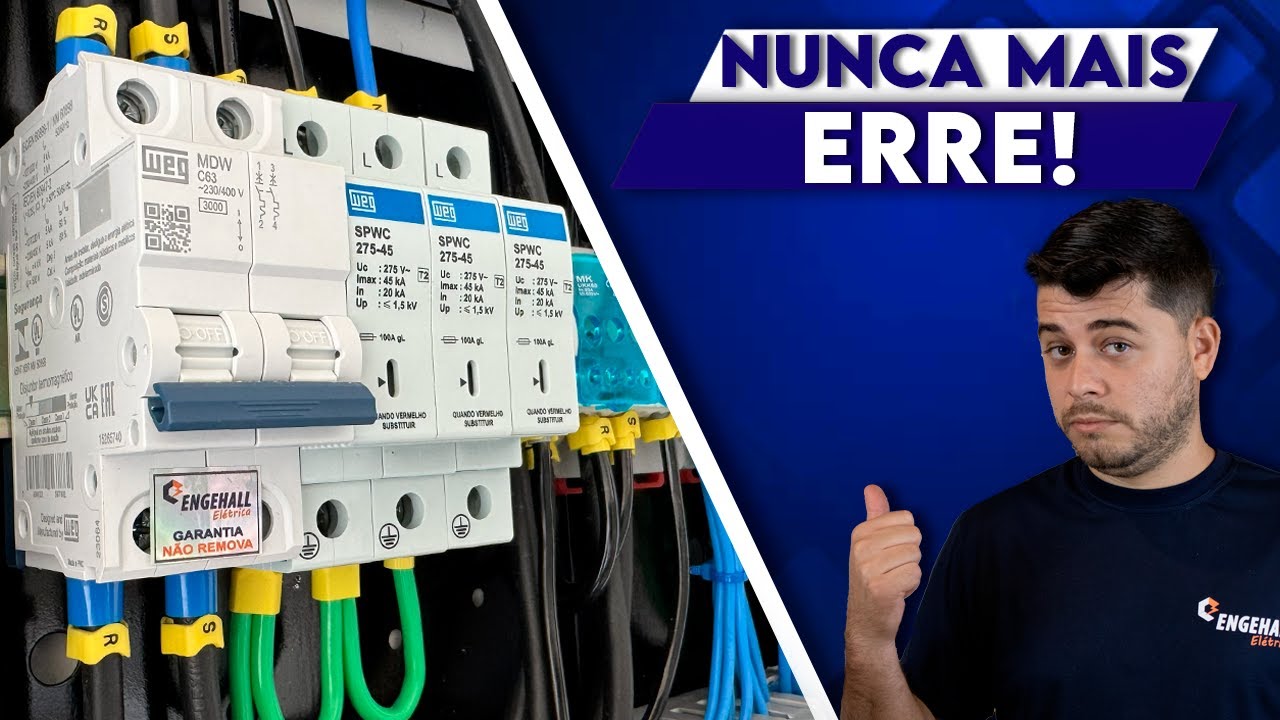 Como montar um quadro de distribuição PROFISSIONAL do ZERO (sem erro!)😳😱