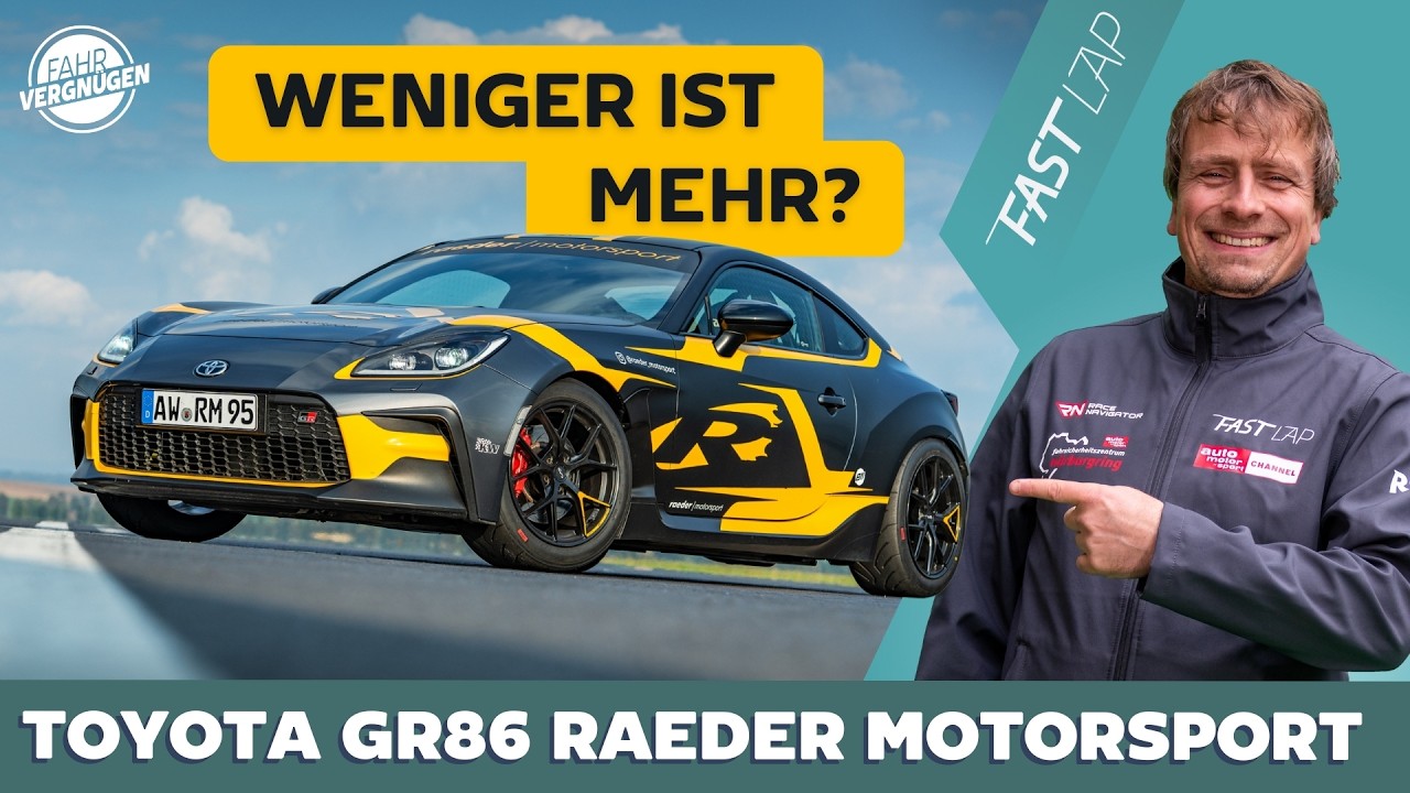 Toyota GR86 Raeder Motorsport: Der Reiz des Einfachen // Fast Lap