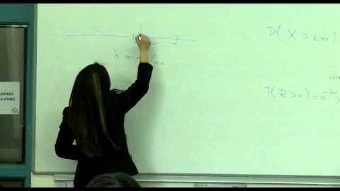 Probability & Random Variables - Week 14 - Lecture 2 - The Poisson Process