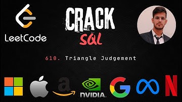 610. Triangle Judgement | SQL | Leetcode