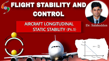 Lecture 3 | Aircraft Longitudinal Static Stability (Pt. 1) | FSAC by Dr. Salahudden