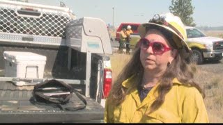 Level 2 and 3 evacuations issued due to fires burning near Cheney