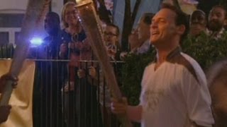 Olympic torch in EastEnders: See Billy run through Square