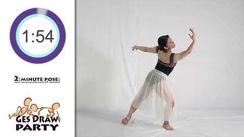 GESture DRAWing Party : #092 Tomomi Iwamoto/岩本 友美　－Video/Photo Reference for Figure Drawing－