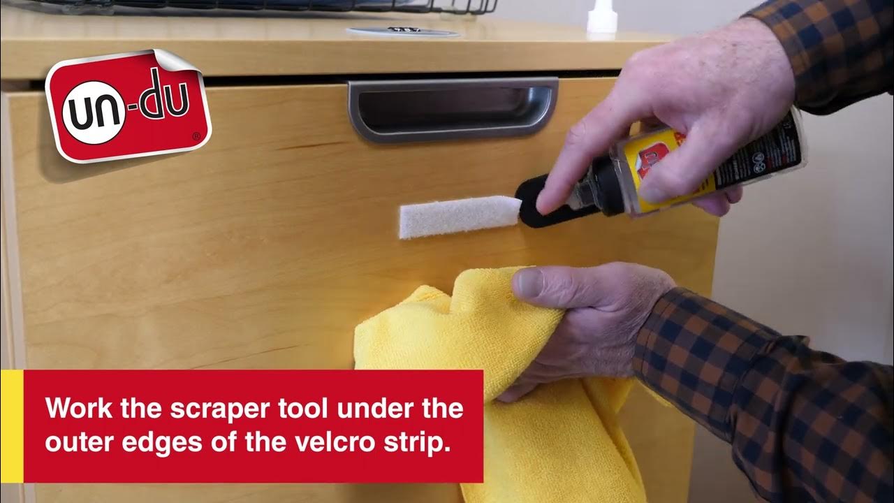 how-to-remove-velcro-from-a-file-cabinet-youtube