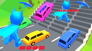 Shape Shifting 🏃‍♂️🚗🚲🚦all Levels Gameplay Walkthrough Android,ios Max Level MAXER183