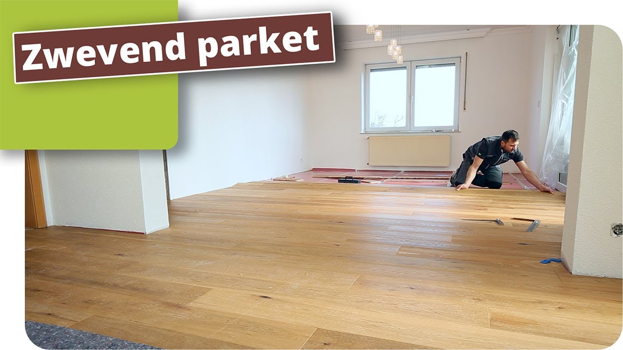 Eiken landhuisplanken parket zwevend leggen