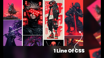 ✨Build Pinterest Layout with 1 CSS Line | Masonry Layout