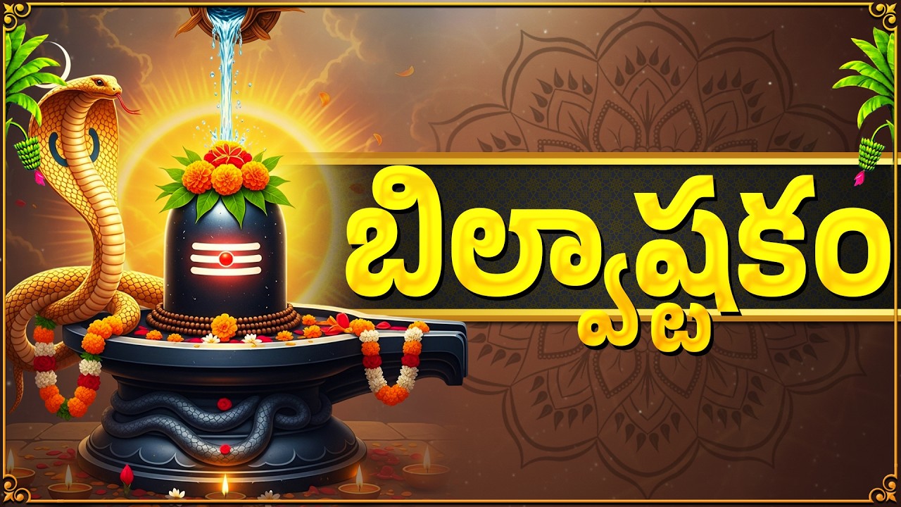 బిల్వాష్టకం | BILWASHTAKAM STOTRAM | Powerful Shiva Stotram | Shiva Bhakti Songs Telugu