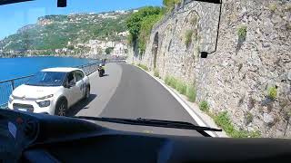 Amalfi coast by bus