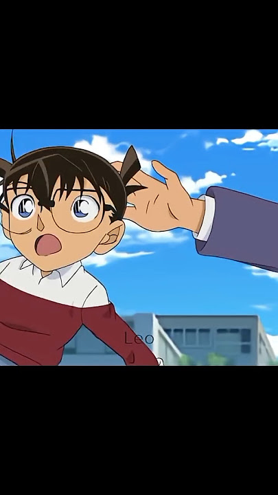 Conan rơi xuống sông?#anime#conan