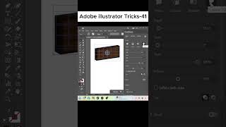 How To Make a 3D Chocolate Bar in Illustrator Fast! #shortvideo #shortsfeed