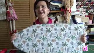 🌺🌴 Copri asse da stiro - Tutorial passo passo - cucito creativo