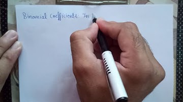 Binomial Theorem Lecture-5, B.com 2nd semester
