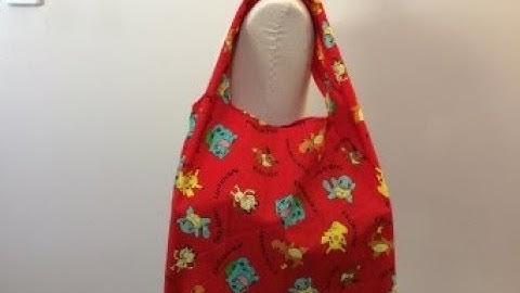 DIY REUSABLE GROCERY BAG | MARKET BAG | SHOPPING BAG | BAG SEWING TUTORIAL