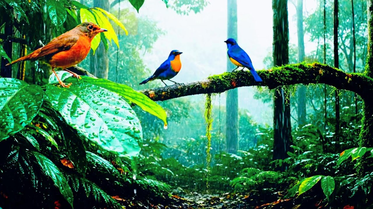 Escape Stress: Birdsong & Piano Music for a Calm Mind & Body 🕊️🎹- ASMR