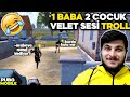 OYUNA YENİ BAŞLAYAN AİLEYİ VELET SESİYLE TROLLEDİM😂 PUBG MOBILE