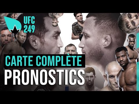 UFC 249 Tony Ferguson vs. Justin Gaethje, Ngannou vs. Rozenstruik... - PREVIEW & LES PRONOS