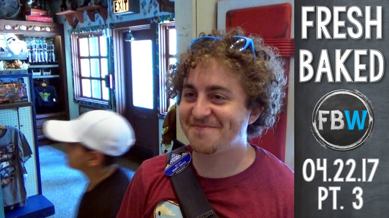 Ian LOSES HIS MIND over Star Wars merch at Animal Kingdom | 04/22/17 Pt