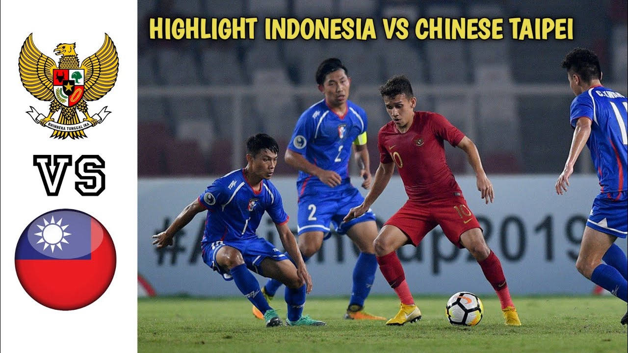 Indonesia vs chinese taipei highlight hd #timnasindonesia #afcasiancup ...