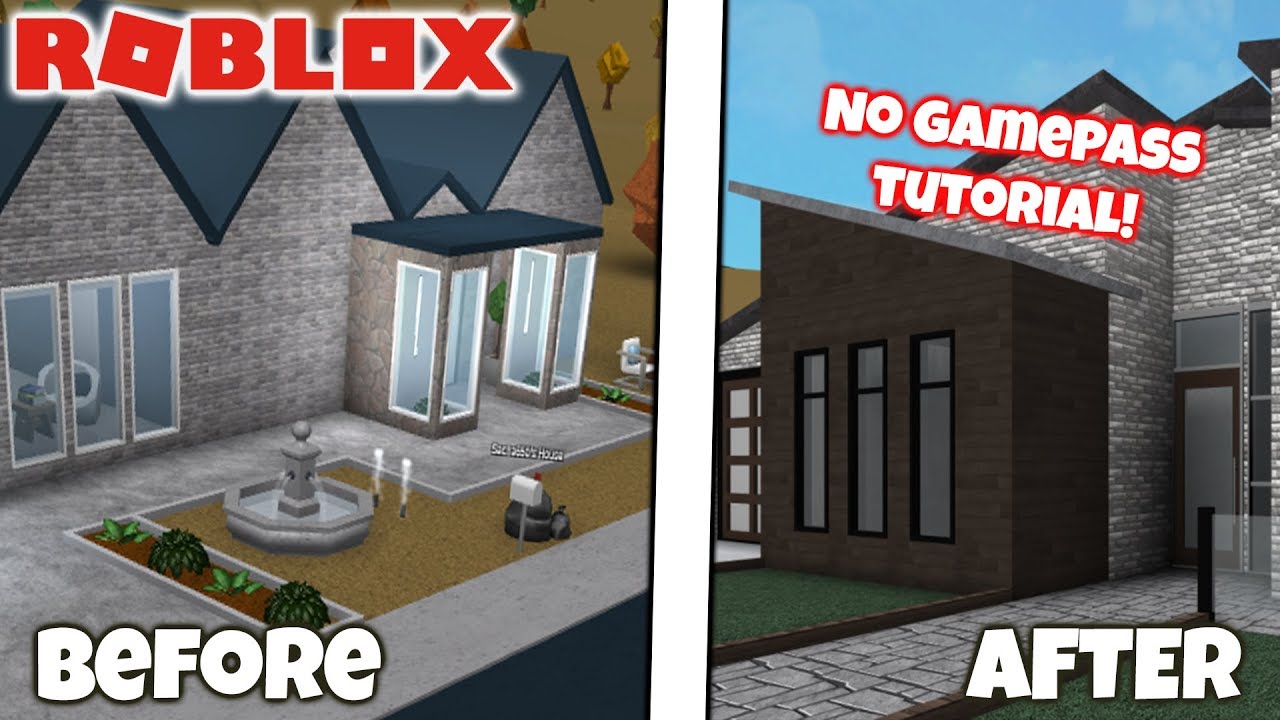 Download No Game Pass Modern House Tutorial Welcome - roblox bloxburg no gamepass family home